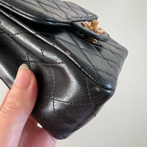 ❌SOLD❌Vintage Chanel Mini Kelly Top Handle Bag - Picture 13 of 15